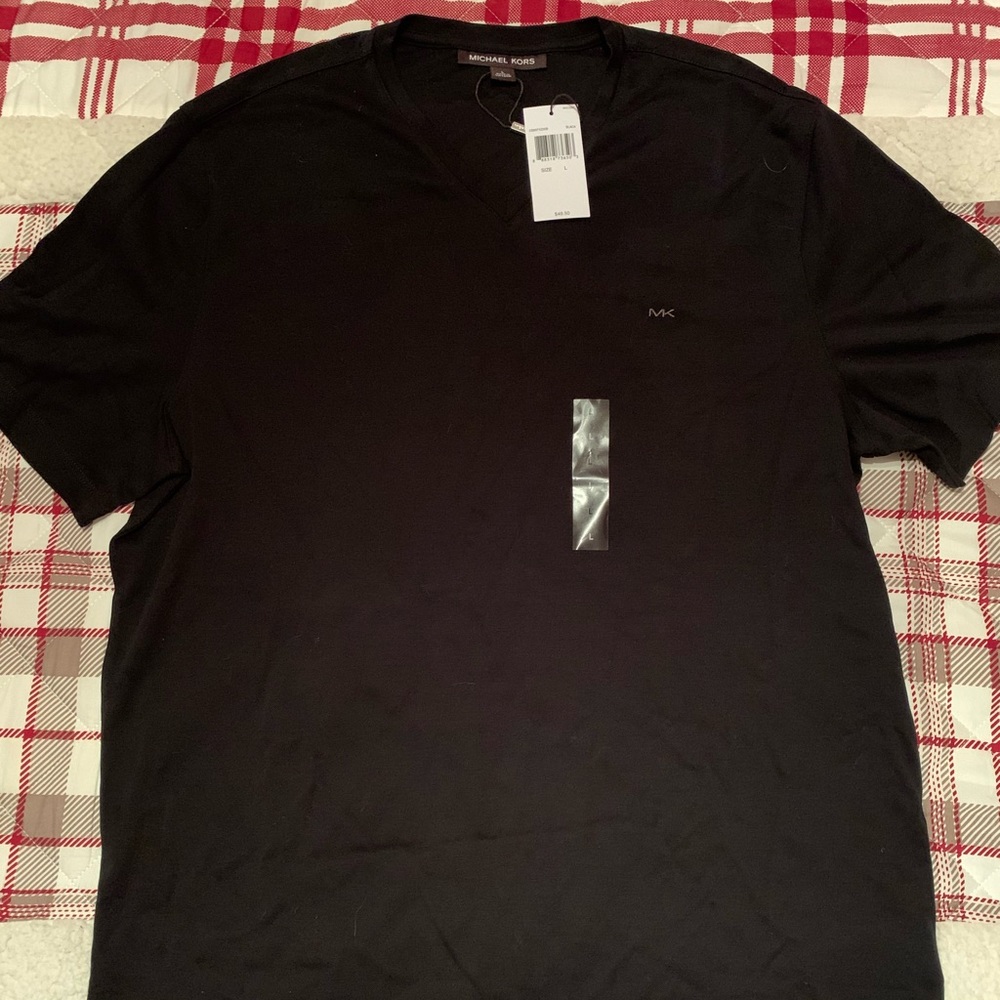 Michael Kors men’s v-neck tee